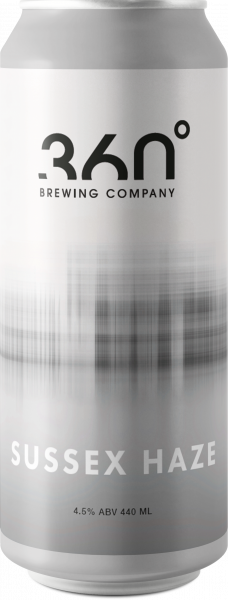 360 Degree Brewing Sussex Haze 12/04/2023 (CANS)