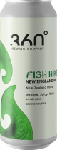 360 Degree Brewing Fish Hook NEIPA 06/04/2023 (CANS)