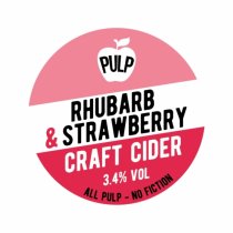 Pulp Rhubarb & Strawberry Cider (Bag In Box)