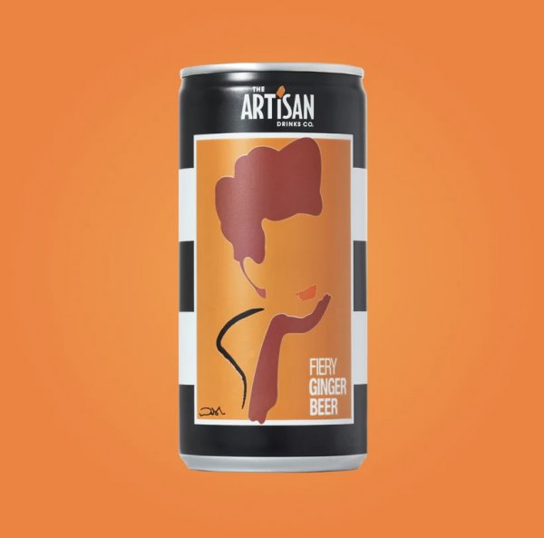 The Artisan Drinks Co. Fiery Ginger Beer 24 x 200ml