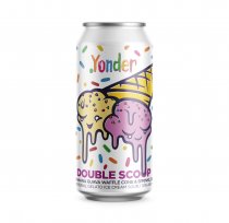 Yonder Brewing Double Scoop Banana Guava Waffle Cone & Sprinkles