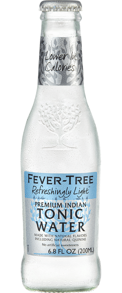 Fever-Tree Refreshingly Light Premium Tonic Water 24 x 200ml Bottles