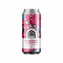 Vault City Brewing Strawberry & Rhubarb New York Cheesecake