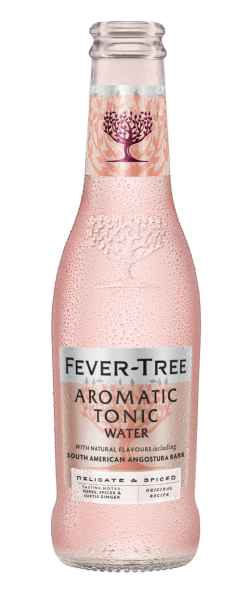 Fever-Tree Refreshingly Light Aromatic Tonic Water 24 x 200ml Bottles