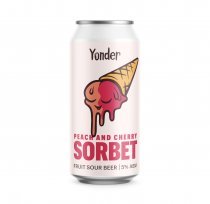 Yonder Brewing Peach & Cherry Sorbet (CANS)