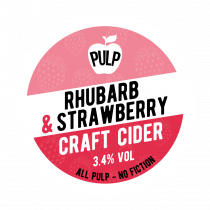 Pulp Rhubarb & Strawberry Cider (Bag In Box)