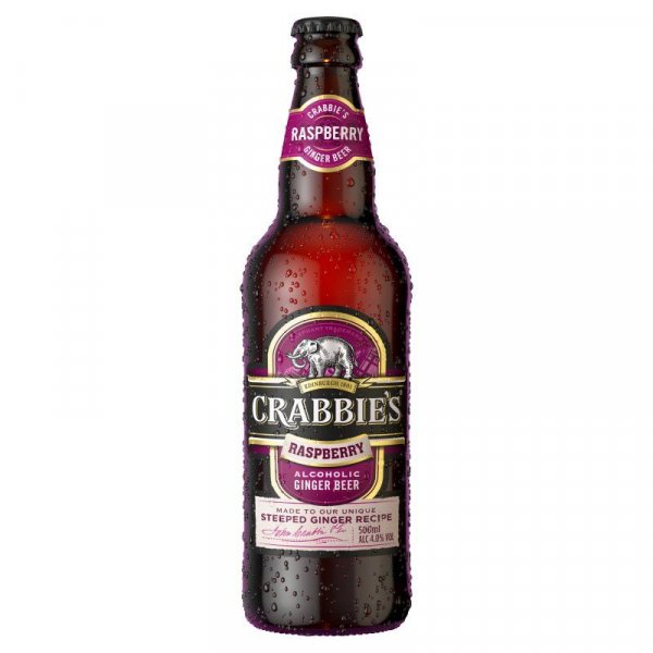 Crabbies Alcoholic Ginger Beer Raspberry (BOTTLES)