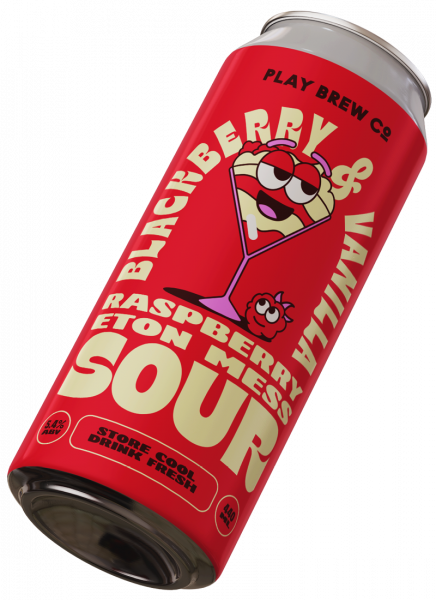Play Brew Co Raspberry & Blackberry Eton Mess (CANS)