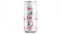 Yonder Brewing White Choc Strawb (CANS)