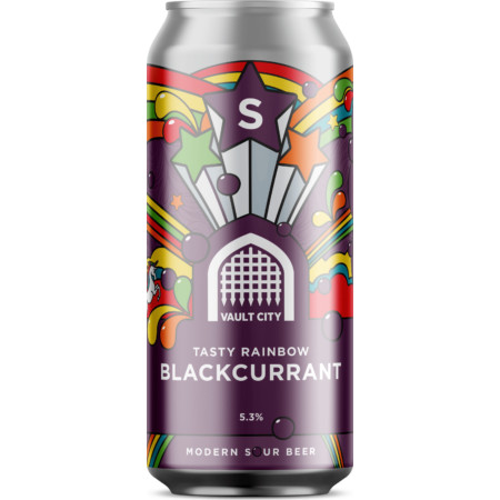 Vault City Tasty Rainbow Blackcurrant (CANS)