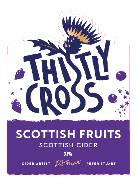Thistly Cross Scottish Fruit Cider (Bag In Box)