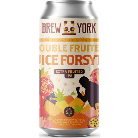 Brew York Double Fruited Juice Forsyth (CANS)