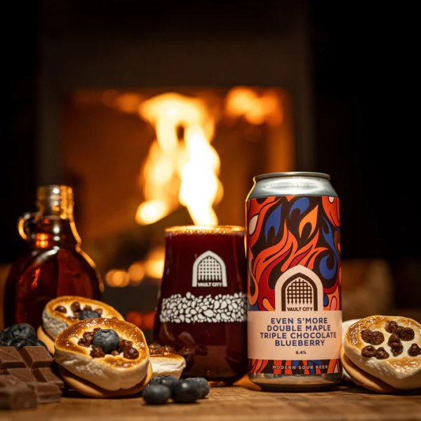 Vault City Even S'more Double Maple Triple Chocolate Blueberry (CANS)