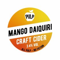 Pulp Mango Daiquiri Cider (Bag In Box)