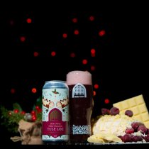 Vault City Brewing Dark Cherry White Chocolate Yule Log