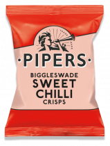 Pipers Crisps Sweet Chilli 24 x 40g (Snacks)