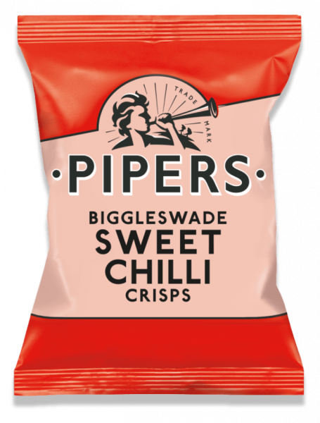 Pipers Crisps Sweet Chilli 24 x 40g (Snacks)