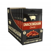 Serious Pig Snackingham Chorizo 12 x 35g (Snacks)