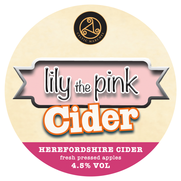 Celtic Marches Lily The Pink Medium Cider (Bag In Box)