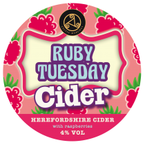 Celtic Marches Ruby Tuesday Raspberry Cider (Bag In Box)