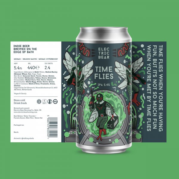 Electric Bear Time Flies (CANS)