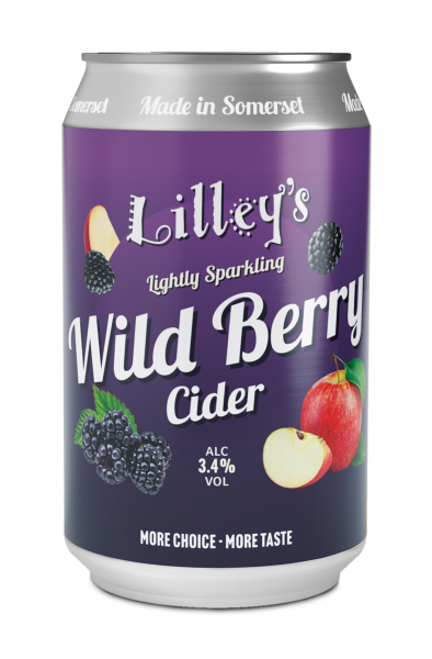Lilley's Cider Wild Berry (CANS)