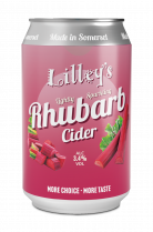 Lilley's Cider Rhubarb (CANS)