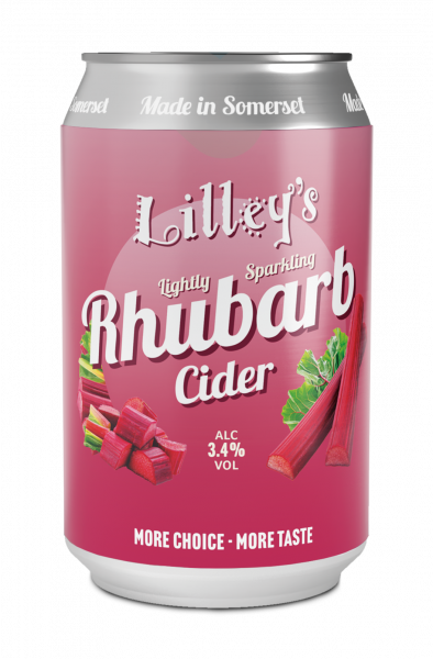 Lilley's Cider Rhubarb (CANS)