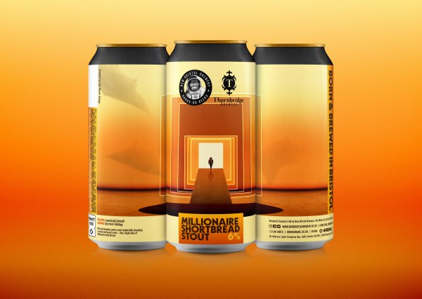 New Bristol Millionaire Shortbread Stout (CANS)