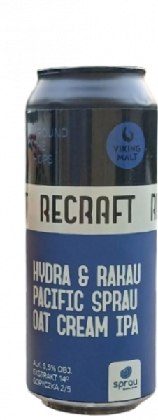 Recraft Sprau Hydra & Rakau Outcream IPA (CANS)