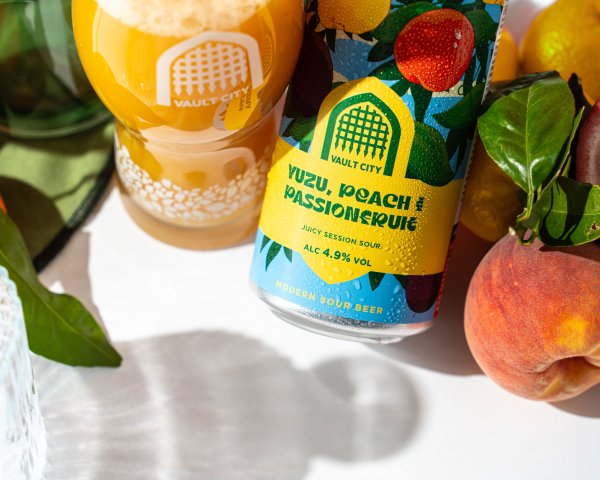 Vault City Yuzu, Peach & Passion Fruit (CANS)