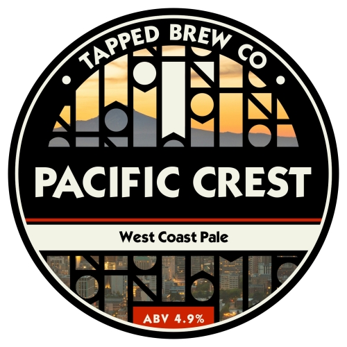 Tapped Brew Co Pacific Crest (Pin)