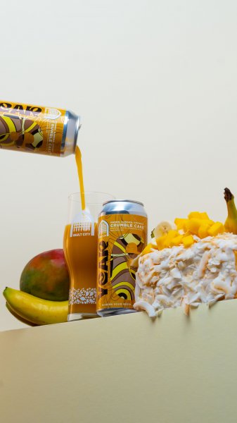 Vault City Year 6 - Mango Banana Coconut Crumble Cake (CANS)