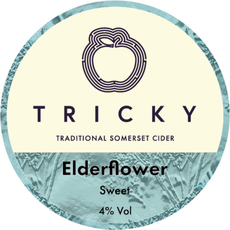 Tricky Cider Elderflower Cider (Bag In Box)