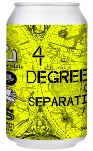 Abbeydale, Magic Rock, Siren & Northern Monk 4 Degrees of Separation (CANS)