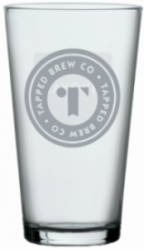 Tapped Brew Co Conical 1/2 Pint Glass 10oz (Box of 48)