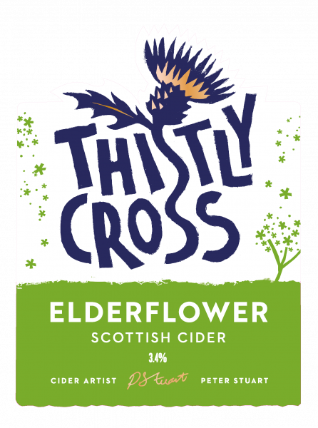 Thistly Cross Elderflower Cider (Bag In Box)