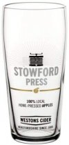 Westons Stowford Press Pint Glass (Box of 12)
