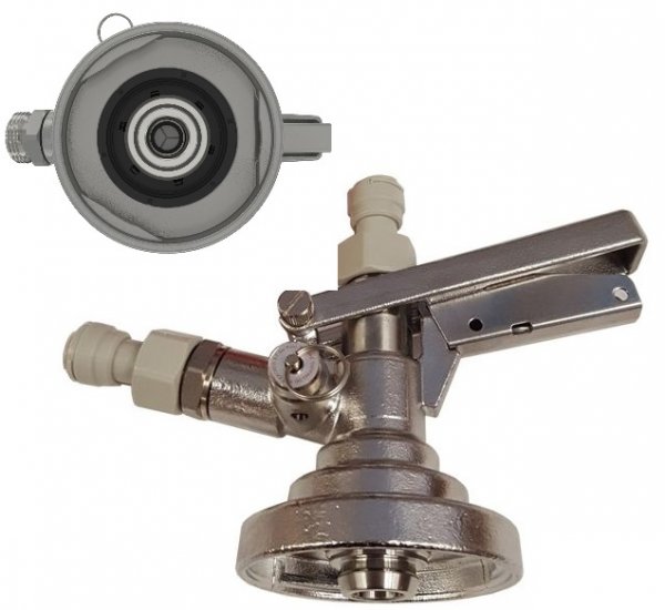 Type 'K' 'Key Keg' Coupler (1 x Connector)